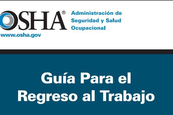 Guía para el regreso al trabajo