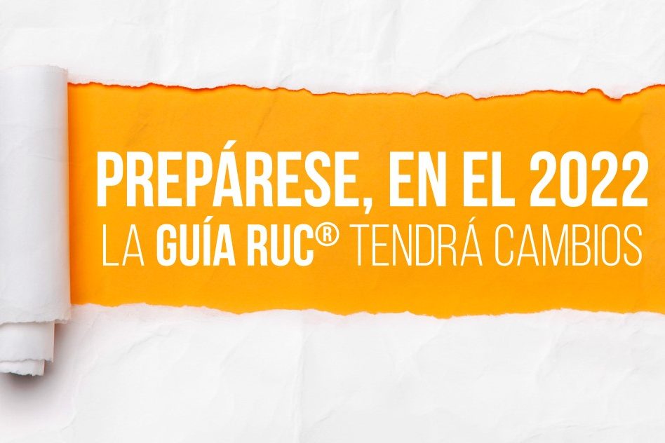 CAMBIOS GUÍA RUC
