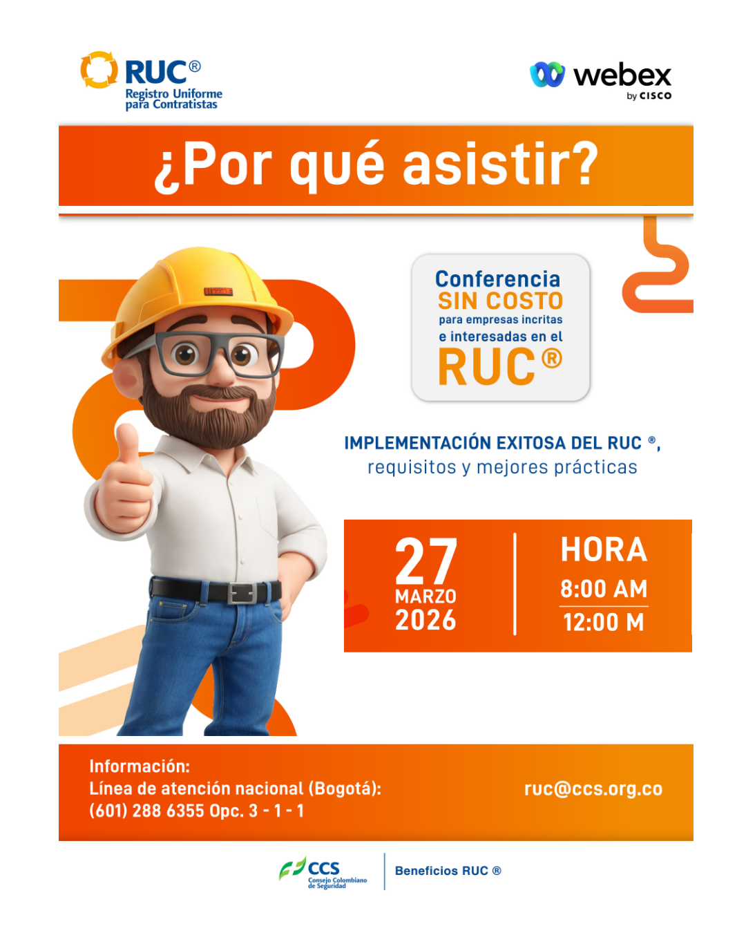 Formación RUC CCS Consejo Colombiano de Seguridad