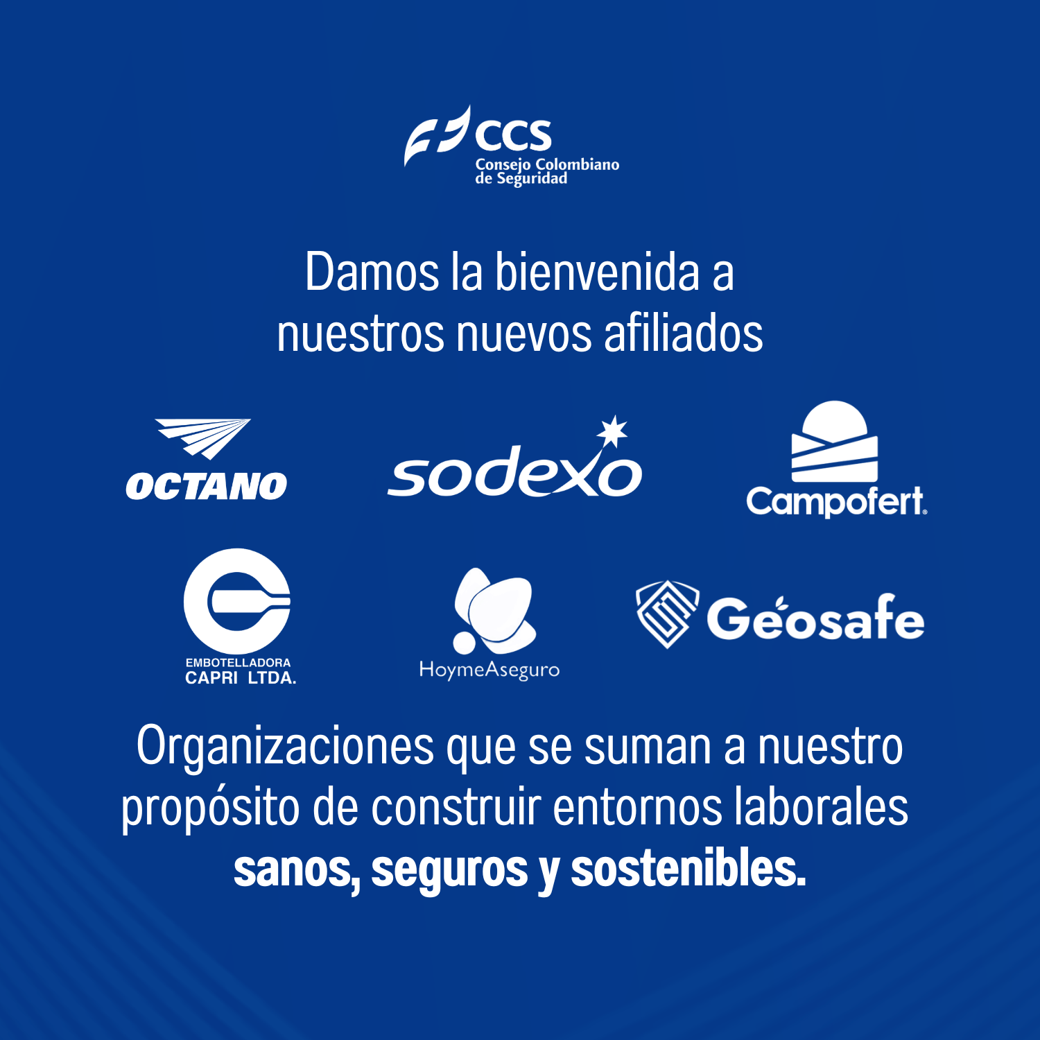 AFILIADOS MARZO CONSEJO COLOMBIANO DE SEGURIDAD - CCS