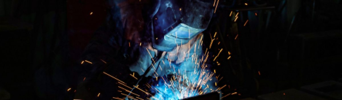 Welder,At,Work,In,A,Workshop,For,The,Manufacture,Of